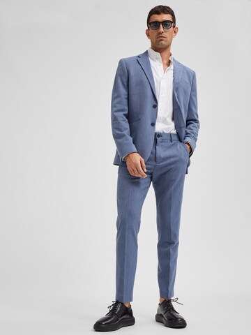 SELECTED HOMME Regular Hose 'Josh' in Blau