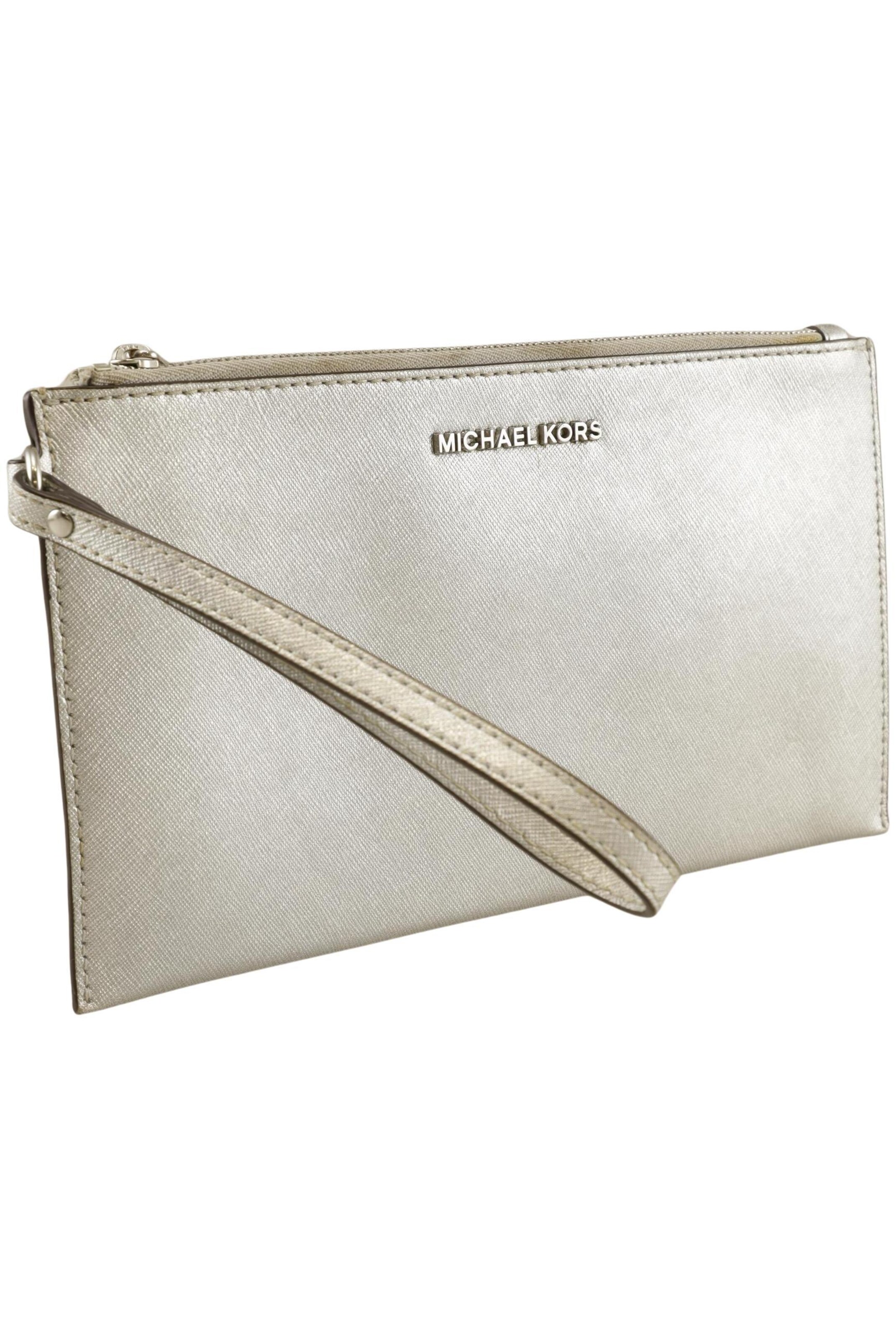 MICHAEL Michael Kors Small Leather Goods in One size in Silver: front