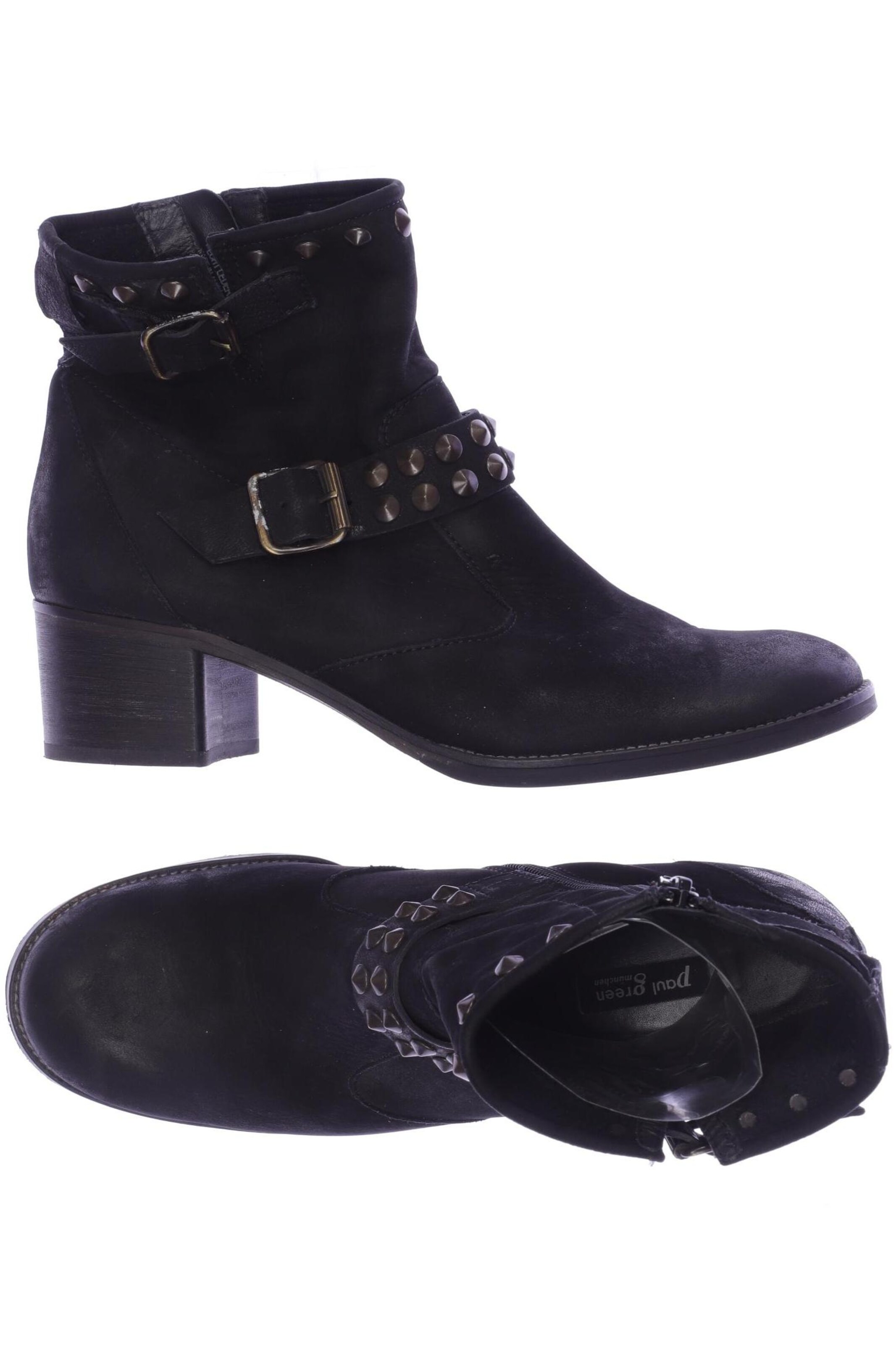 Paul Green Dress Boots in 39 in Black: front