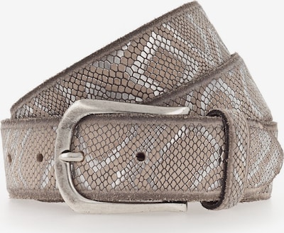 Cintura b.belt Handmade in Germany di colore grigio, Visualizzazione prodotti