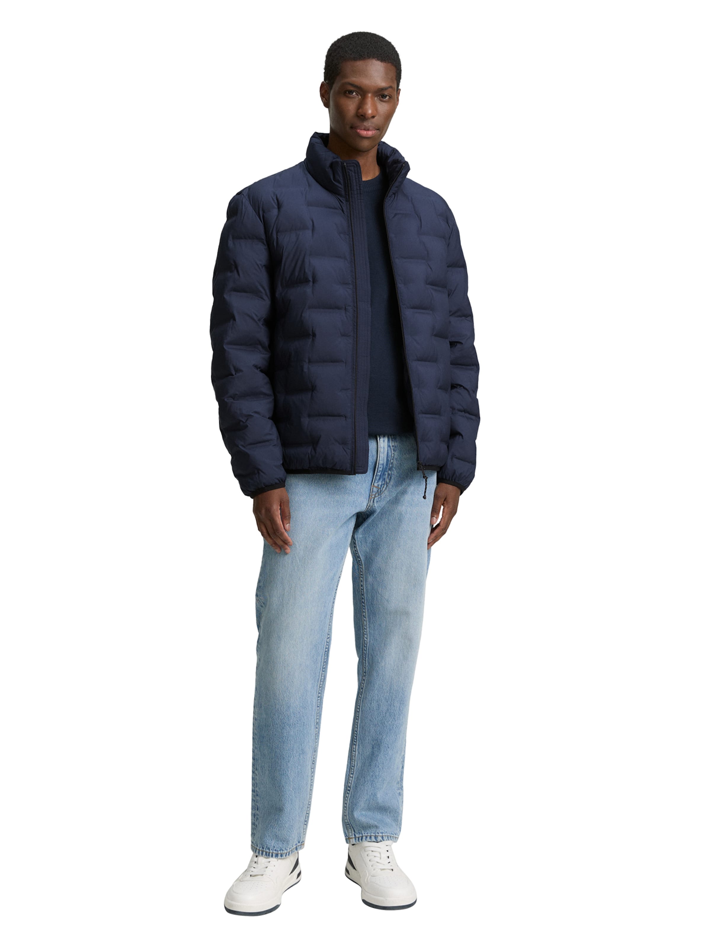 TOM TAILOR DENIM Демисезонная куртка в Синий