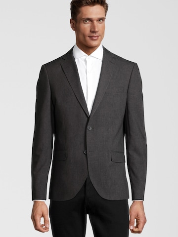 Steffen Klein Slim fit Suit Jacket in Grey: front