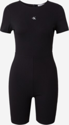 Calvin Klein Jeans Ολόσωμη φόρμα 'ARCHIVAL MILANO' σε μαύρο: μπροστά