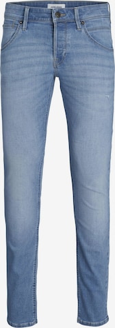 Coupe slim Jean 'Glenn Fox' JACK & JONES en bleu : devant