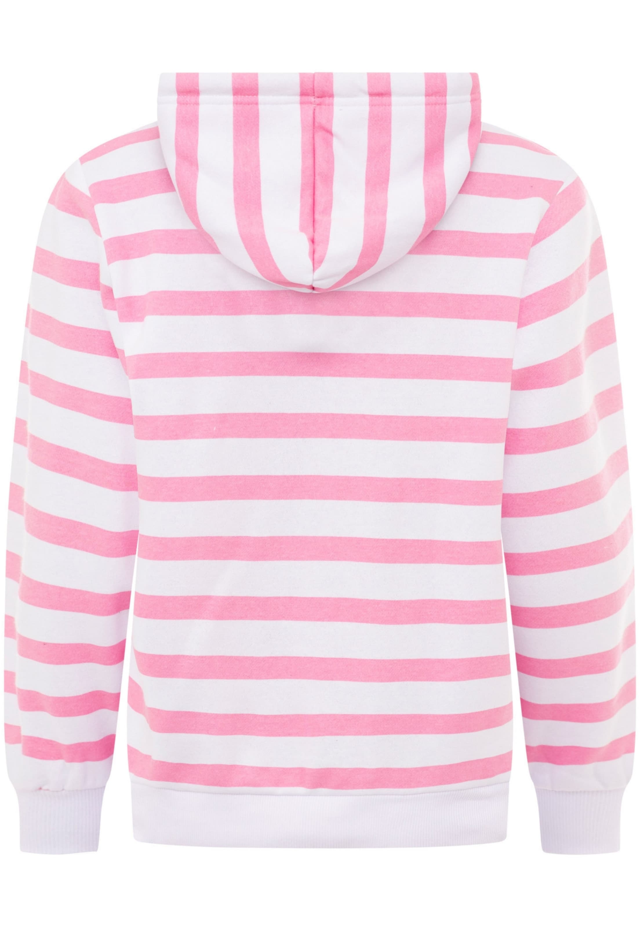 Sweat-shirt Zwillingsherz en rose