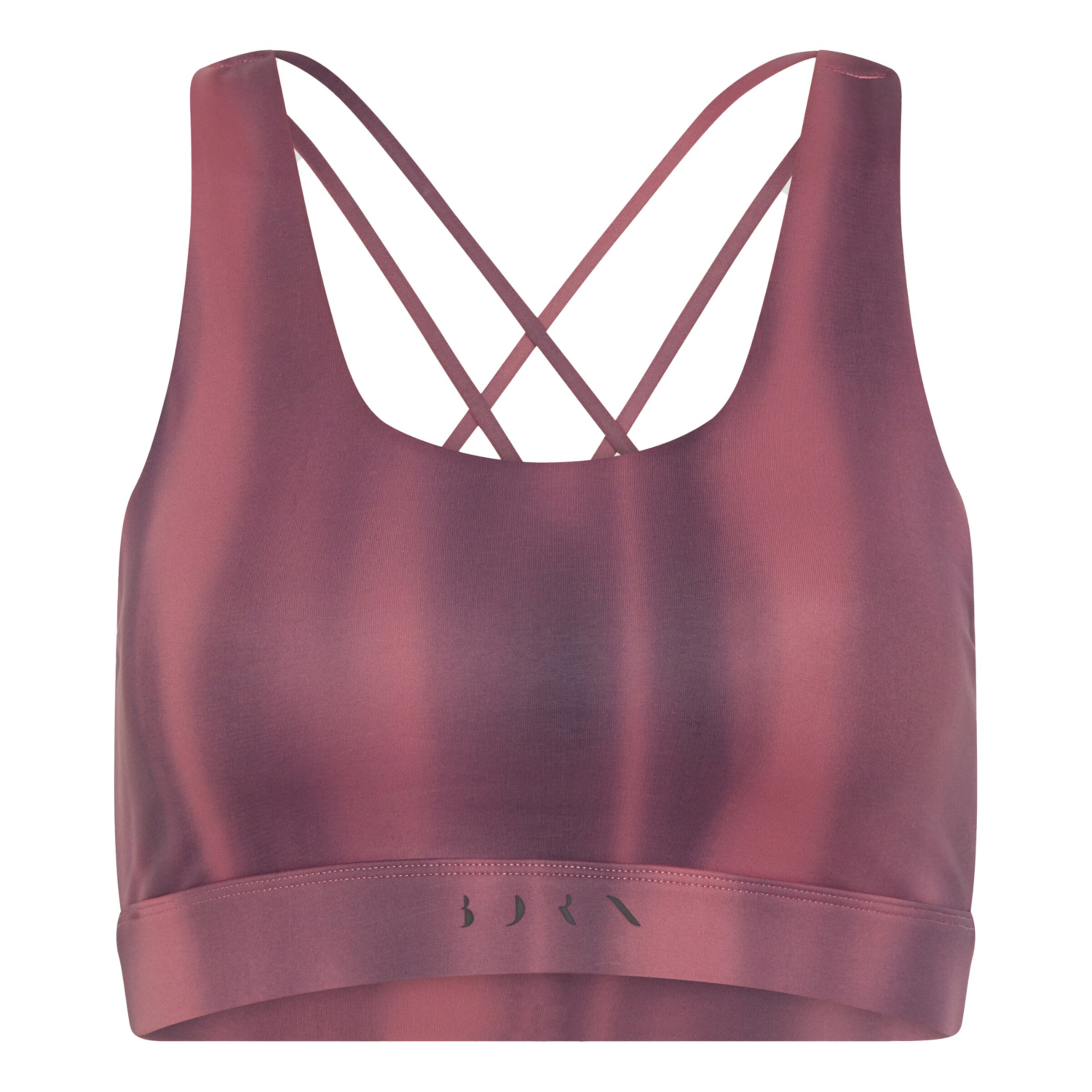 Born Living Yoga Sporttop 'Blanche' in Rood: voorkant