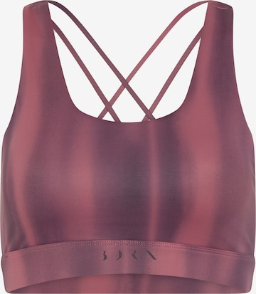 Born Living Yoga Sporttop 'Blanche' in Rood: voorkant