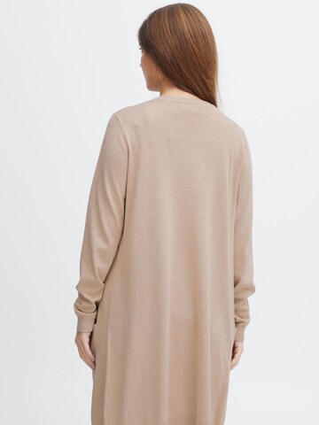 PULZ Jeans Knit cardigan 'Sara' in Beige