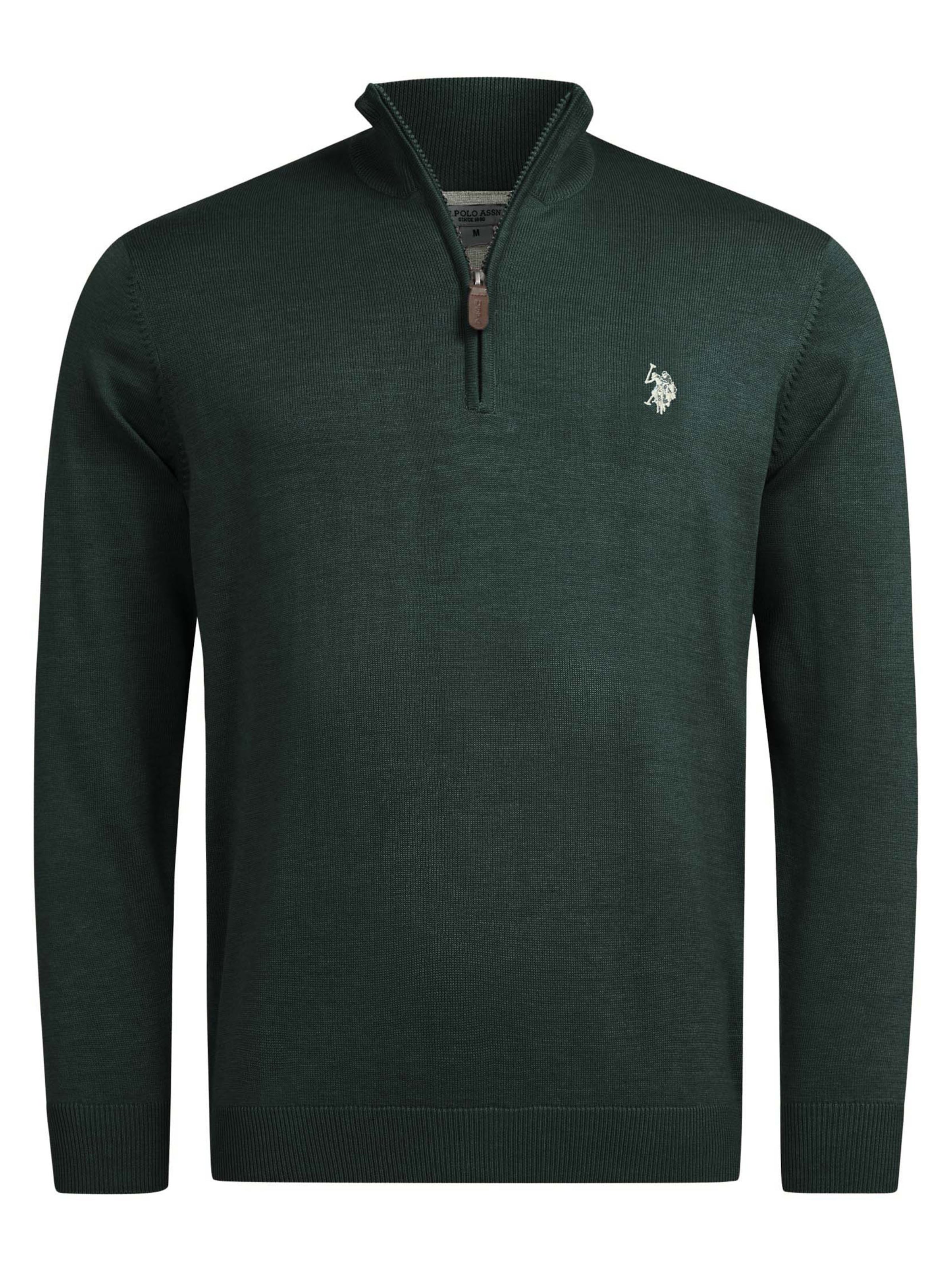 U.S. POLO ASSN. Pullover in Grün: Vorderseite