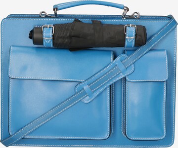 Gave Lux Document Bag in Blue: front