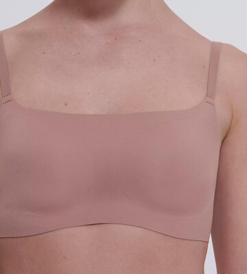 Bustino Reggiseno 'ZERO Feel 2.0' di SLOGGI in marrone