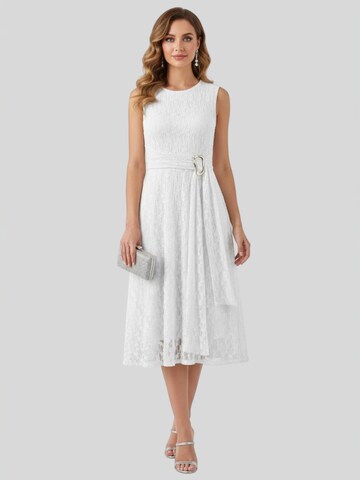 LapaPlus - Vestido de gala en blanco