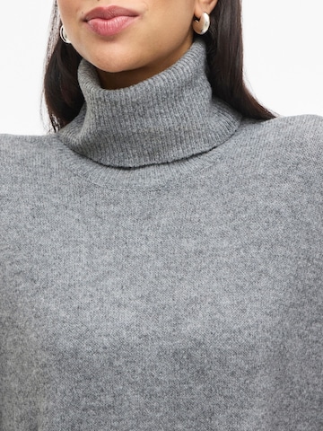 VILA Knit dress 'VIBREENA' in Grey