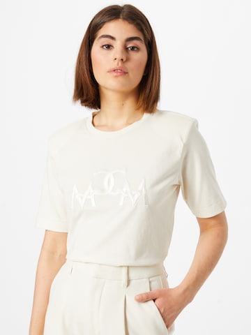 Tricou 'BEA' de la Copenhagen Muse pe bej: față