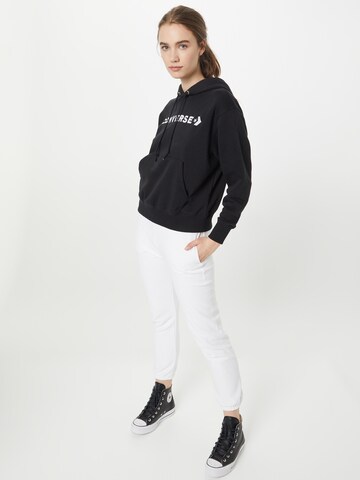 CONVERSE Sweatshirt in Schwarz