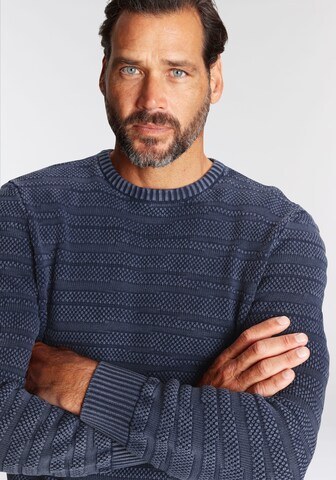 Man's World Pullover in Blau