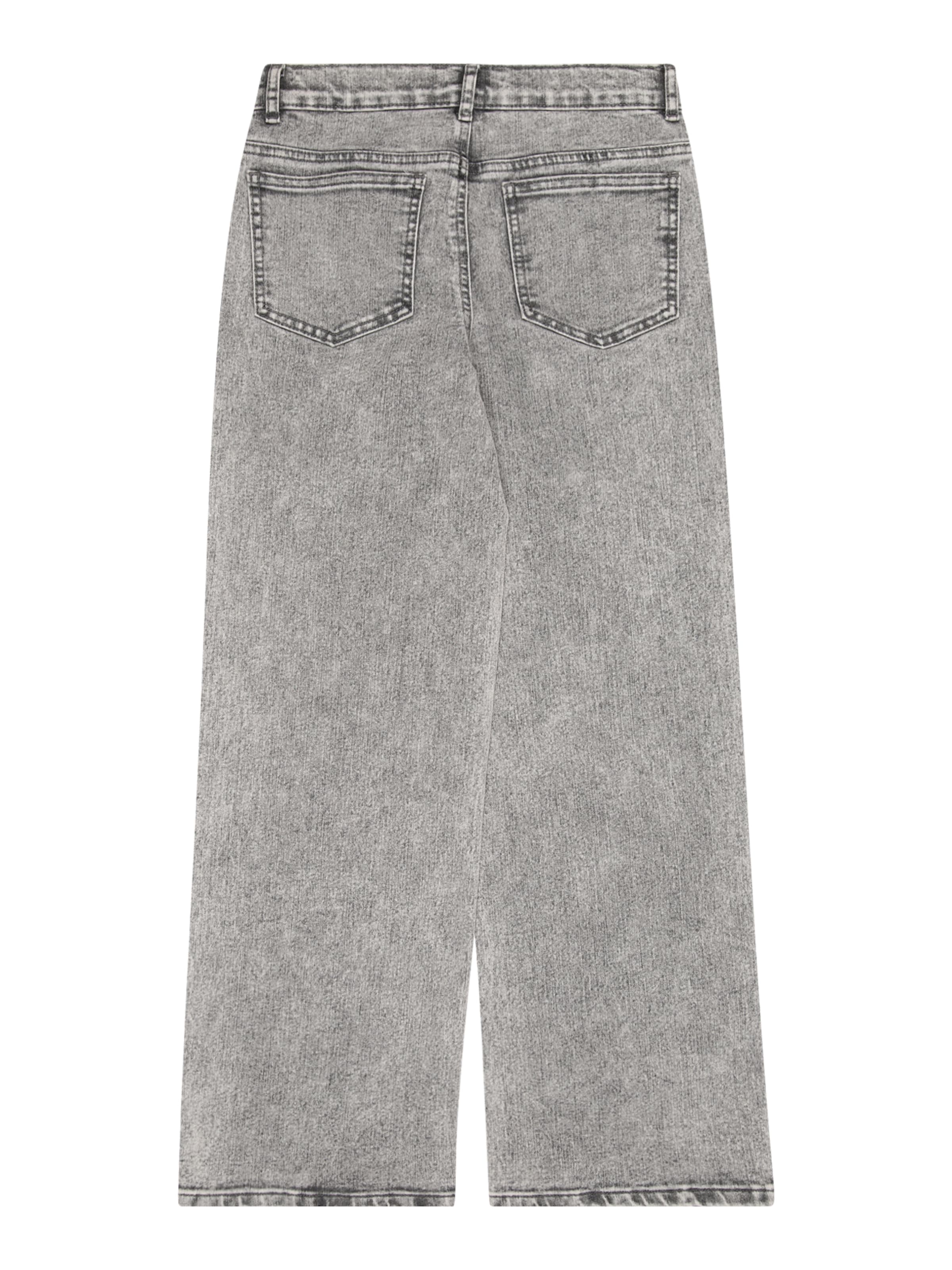 LMTD Široký strih Džínsy 'NLFTianna' - Sivá