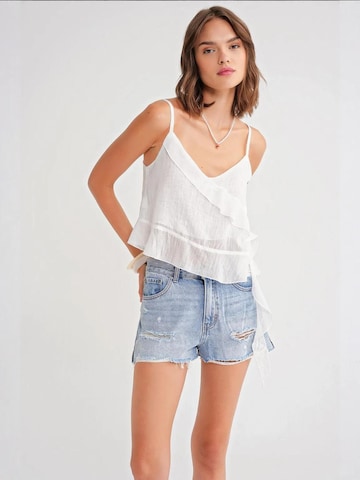 Haut 'Tanktops & Camis' MixRay en blanc