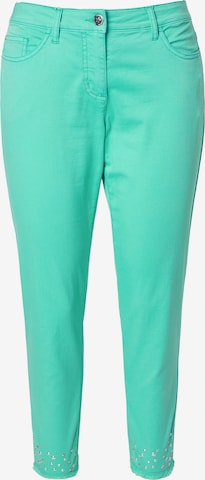 Angel of Style Regular Jeans in Groen: voorkant
