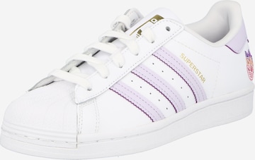 ADIDAS ORIGINALS - Zapatillas deportivas bajas 'Superstar' en blanco: frente