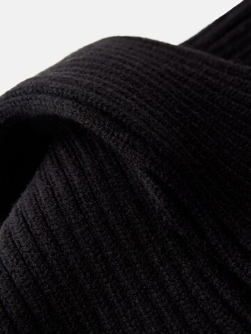 Manchettes Bershka en noir