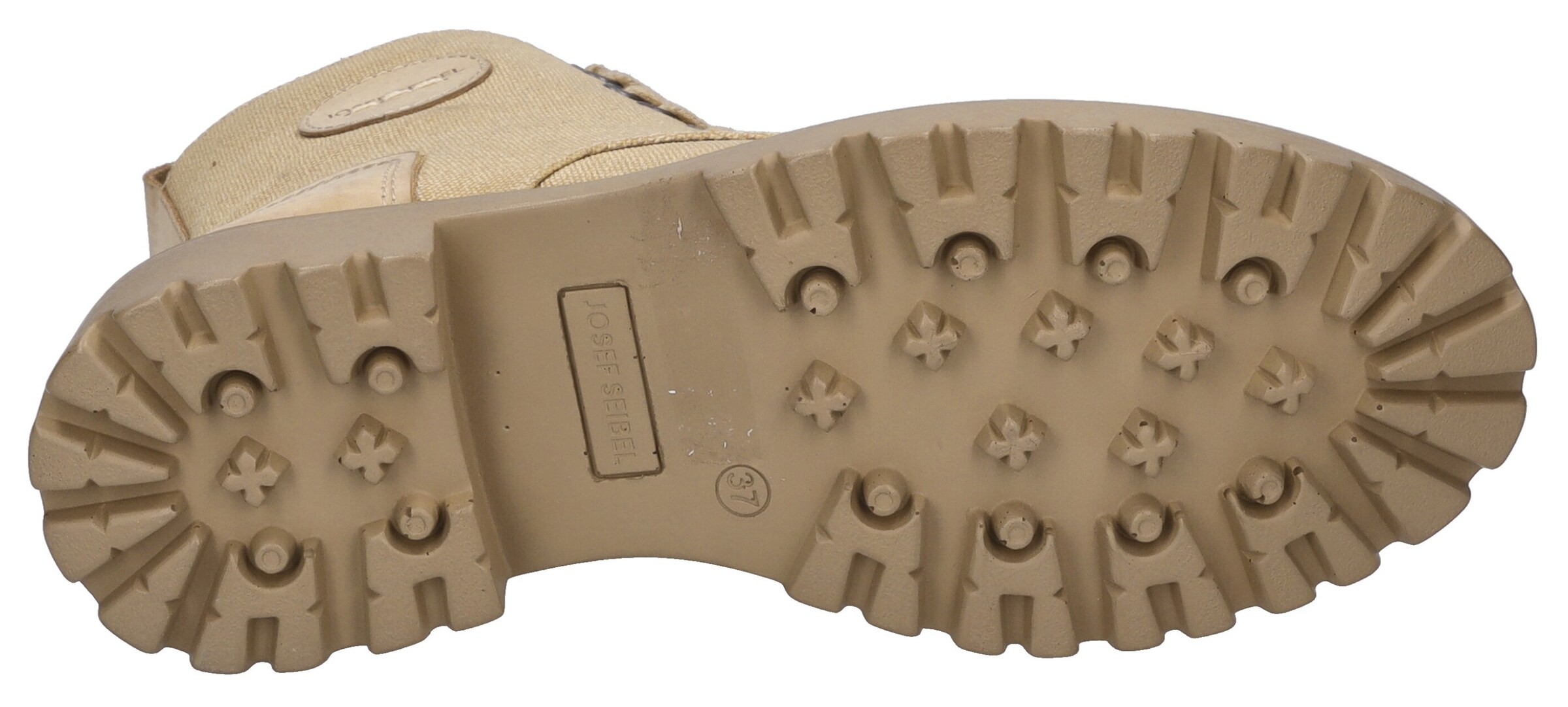 JOSEF SEIBEL Lace-up bootie 'Marta 26' in Beige