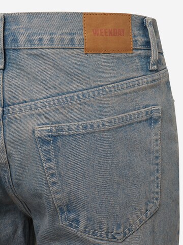 WEEKDAY Loosefit Jeans 'Space Seven' in Blauw