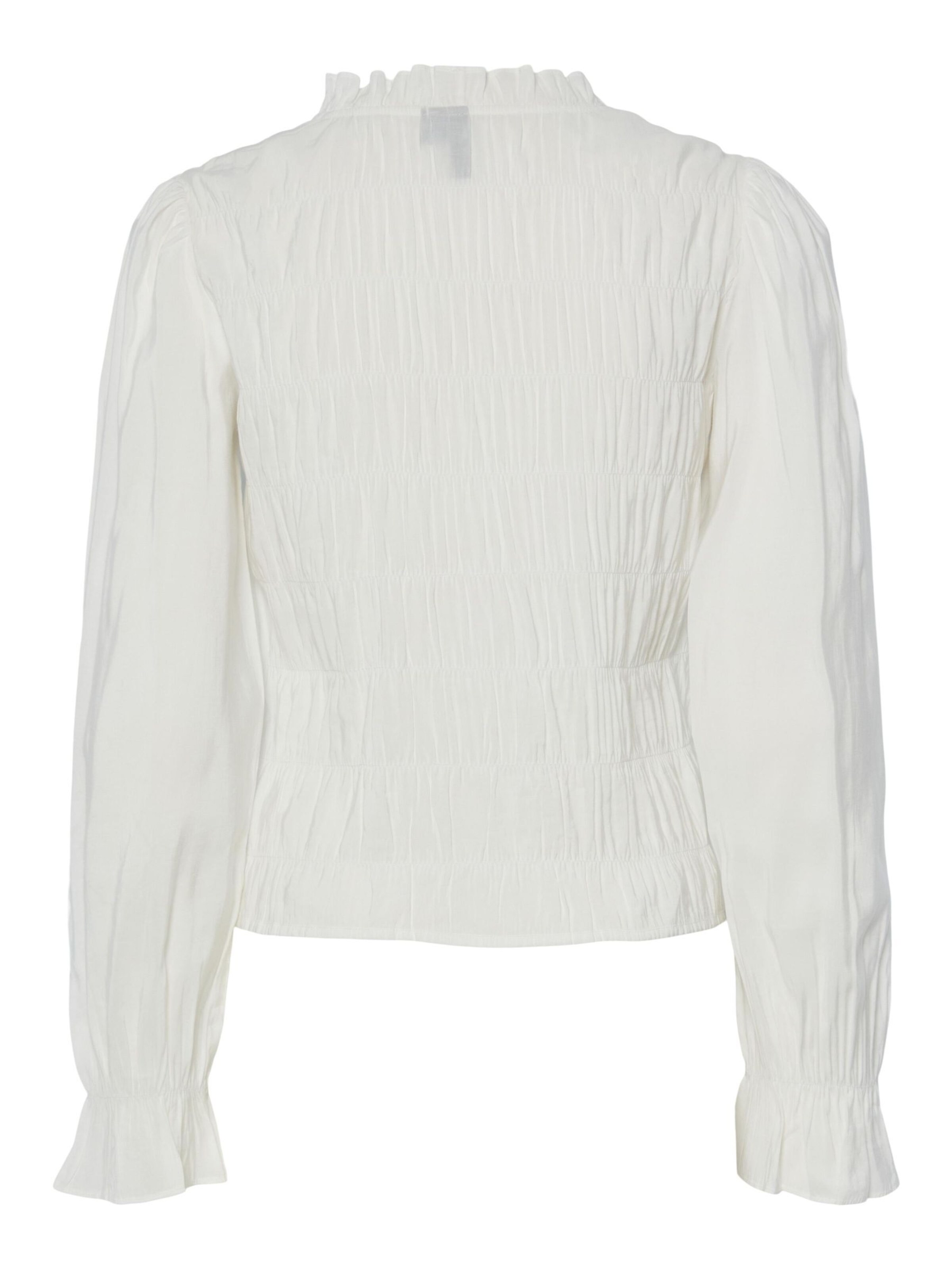 Bluză 'PCDemmie' de la PIECES pe alb