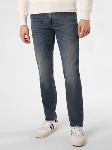 BOSS Orange Regular Jeans in Blau: predná strana