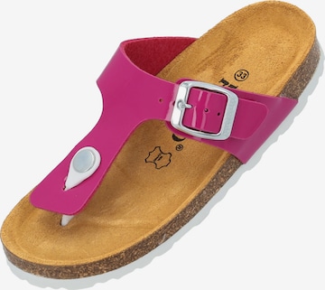 Palado Zehentrenner 'Kos' in Pink: Vorderseite