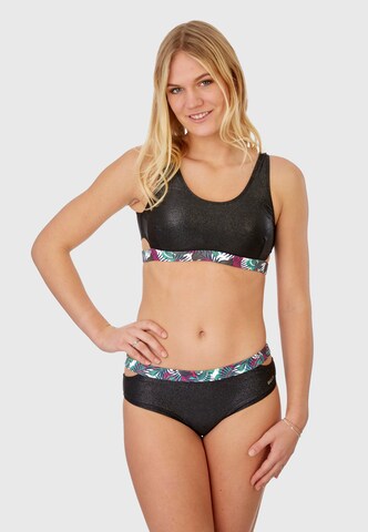 BECO the world of aquasports Bikini in Black: front