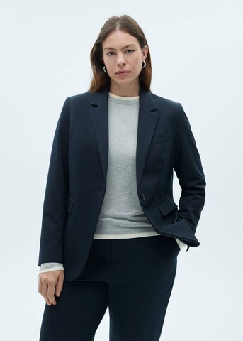 MANGO Blazer 'Boreal' in Blue