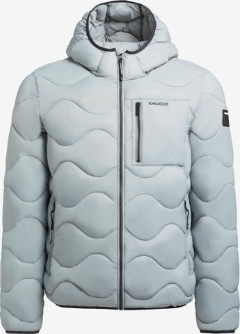 khujo Winter Jacket in Blue: front