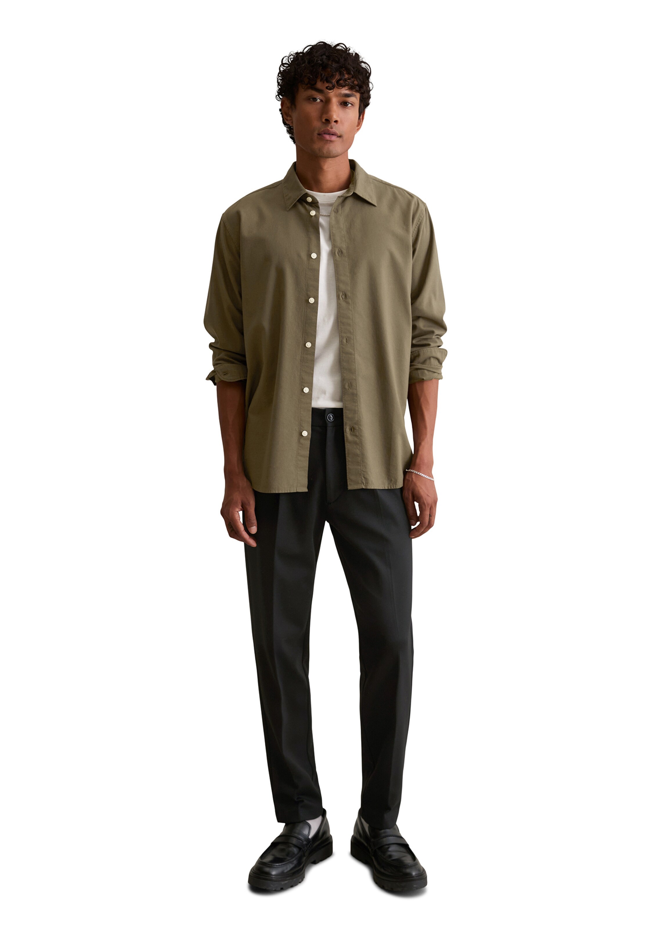 Marc O'Polo DENIM Regular Fit Hemd in Braun