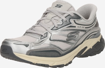SKECHERS Низкие кроссовки 'STAMINA' в Серебристый: спереди