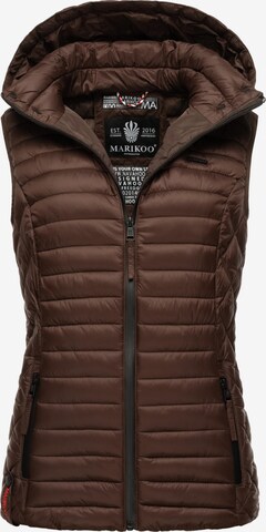 Gilet 'Hasenpfote' MARIKOO en marron