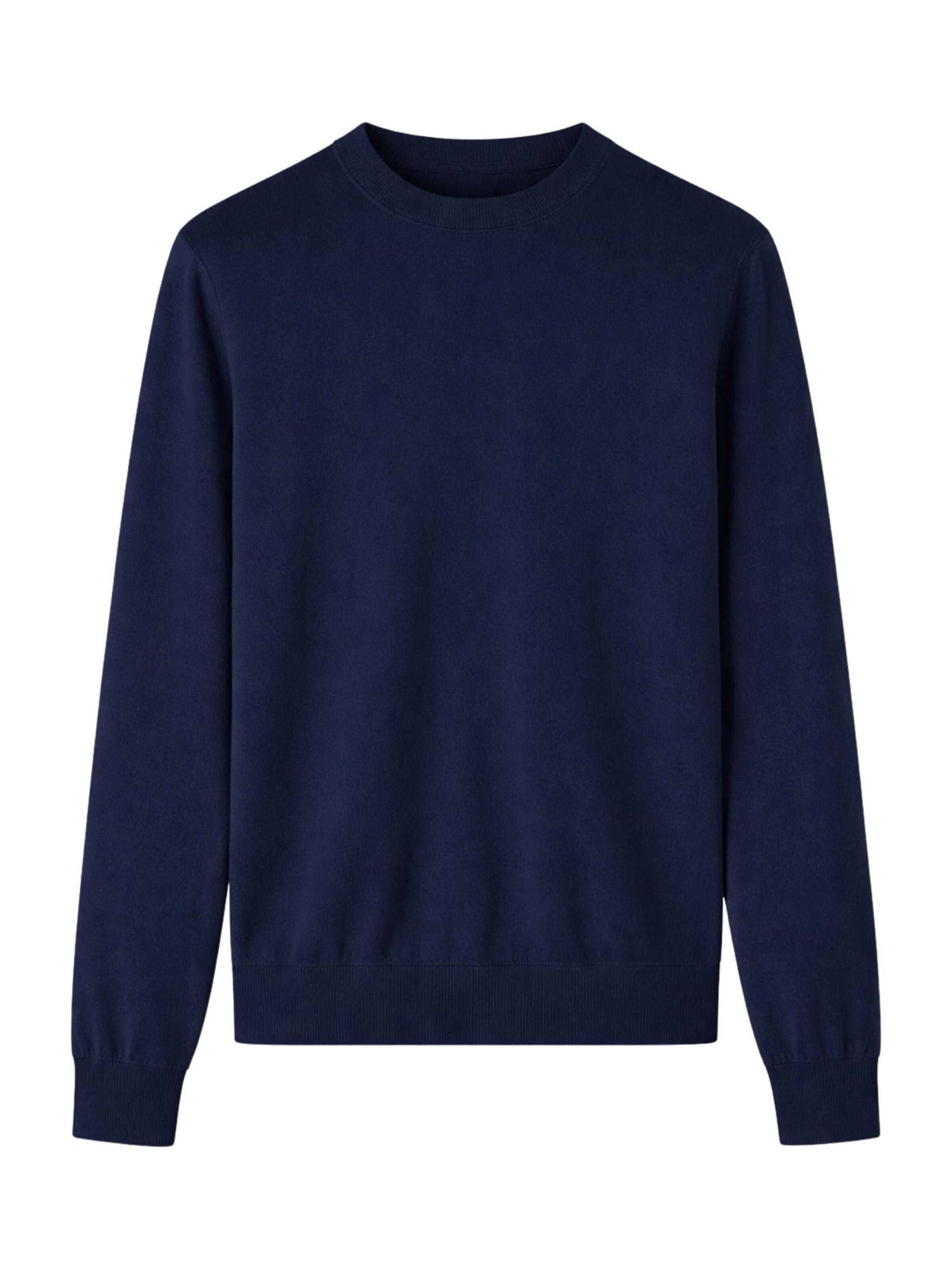 Pullover di Paolo Pecora Milano in blu: frontale