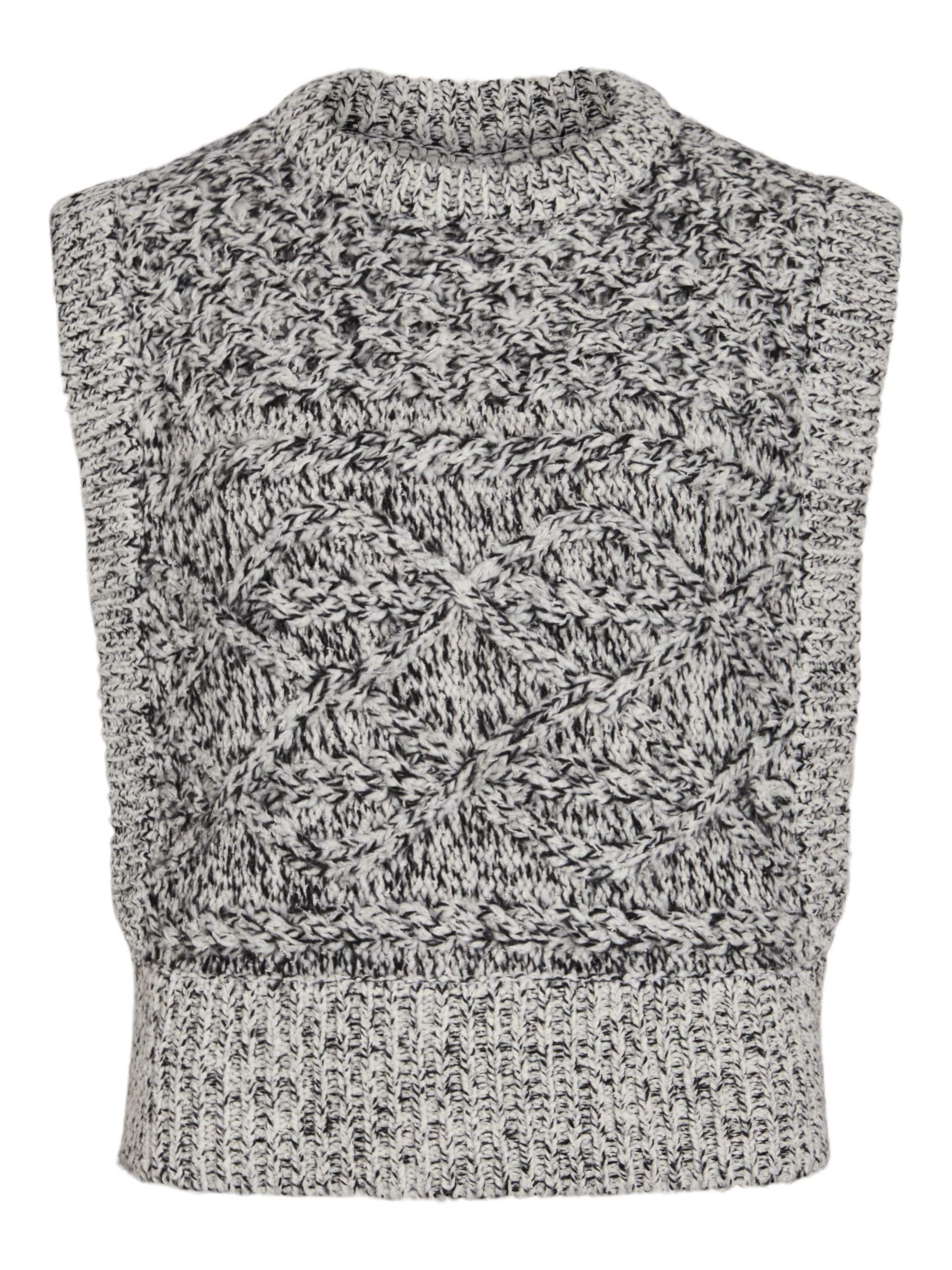 ROUGE EDIT Sweater in Grey: front