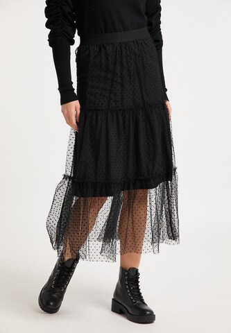 myMo ROCKS Skirt in Black: front
