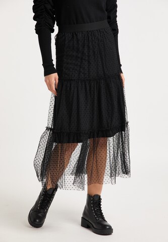 myMo ROCKS - Falda en negro: frente