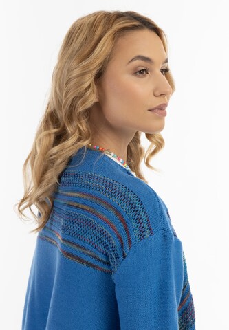 IZIA Knit Cardigan in Blue