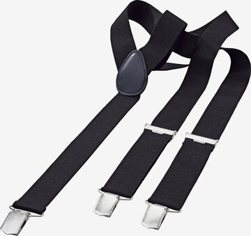 Charles Colby Suspenders 'Lord Ian' in Black: front