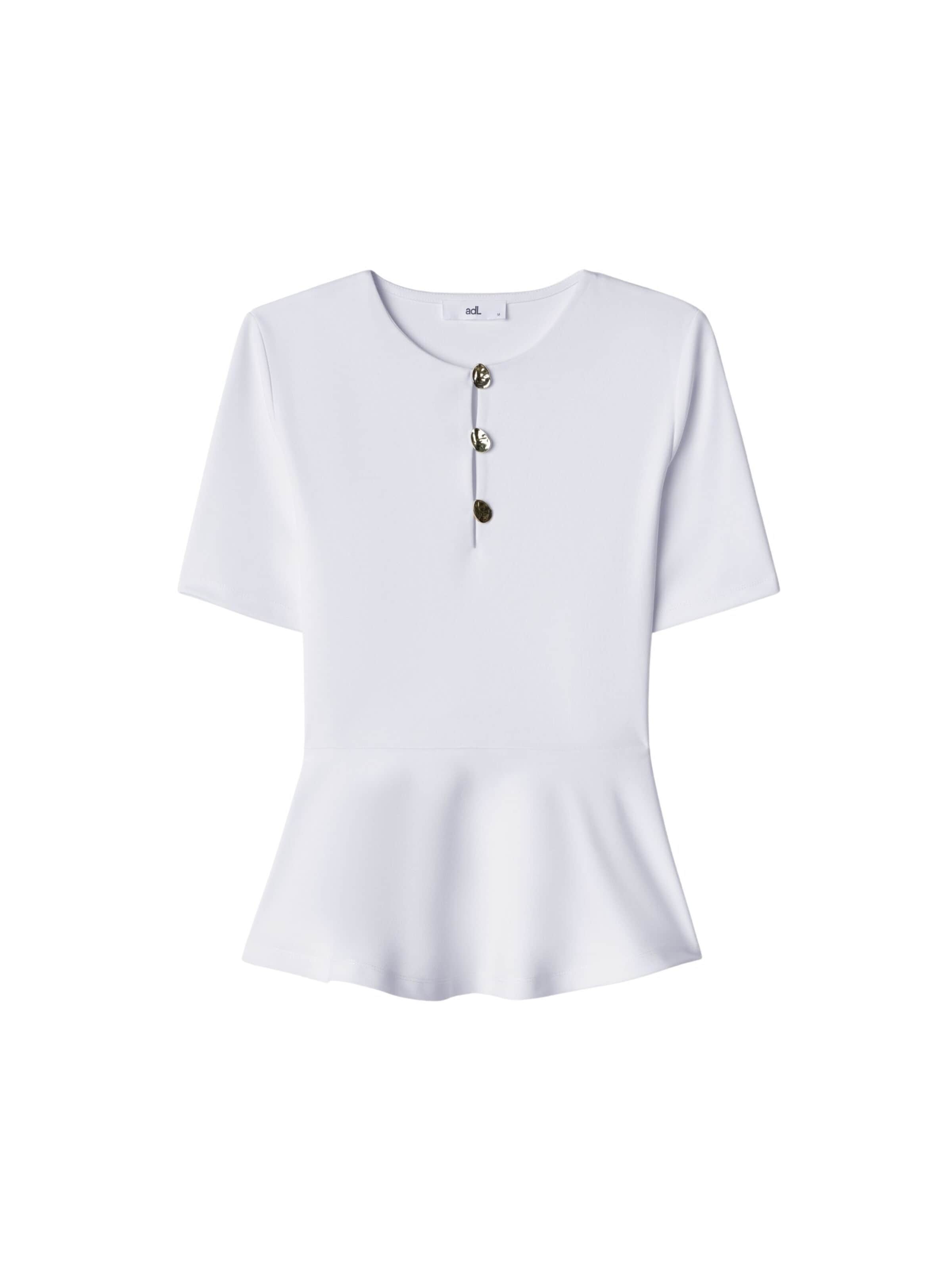 adl Blouse in Beige: voorkant