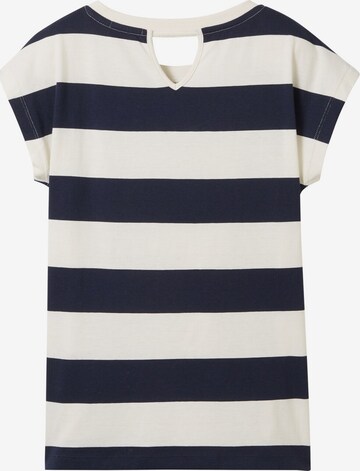 TOM TAILOR T-Shirt in Blau