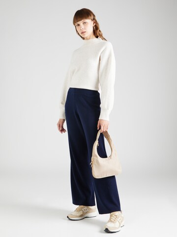 ECOALF Wide leg Broek 'CIPRE' in Blauw