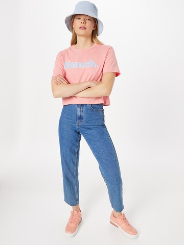 BENCH T-Shirt 'KAY' in Pink