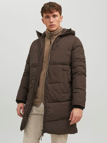 JACK & JONES Winterjas in Bruin: voorkant