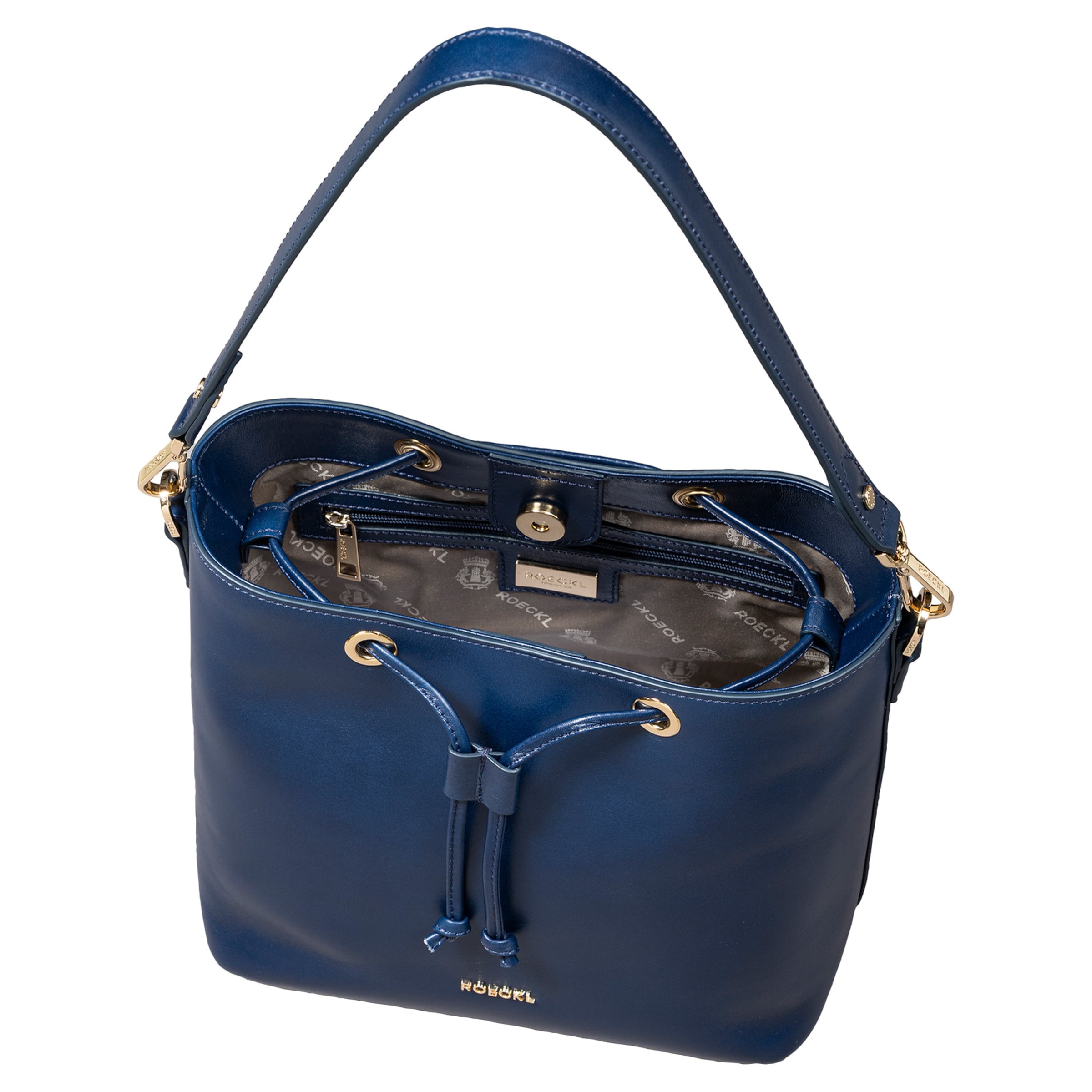 Sac bandoulière ' Pitti medium ' Roeckl en bleu