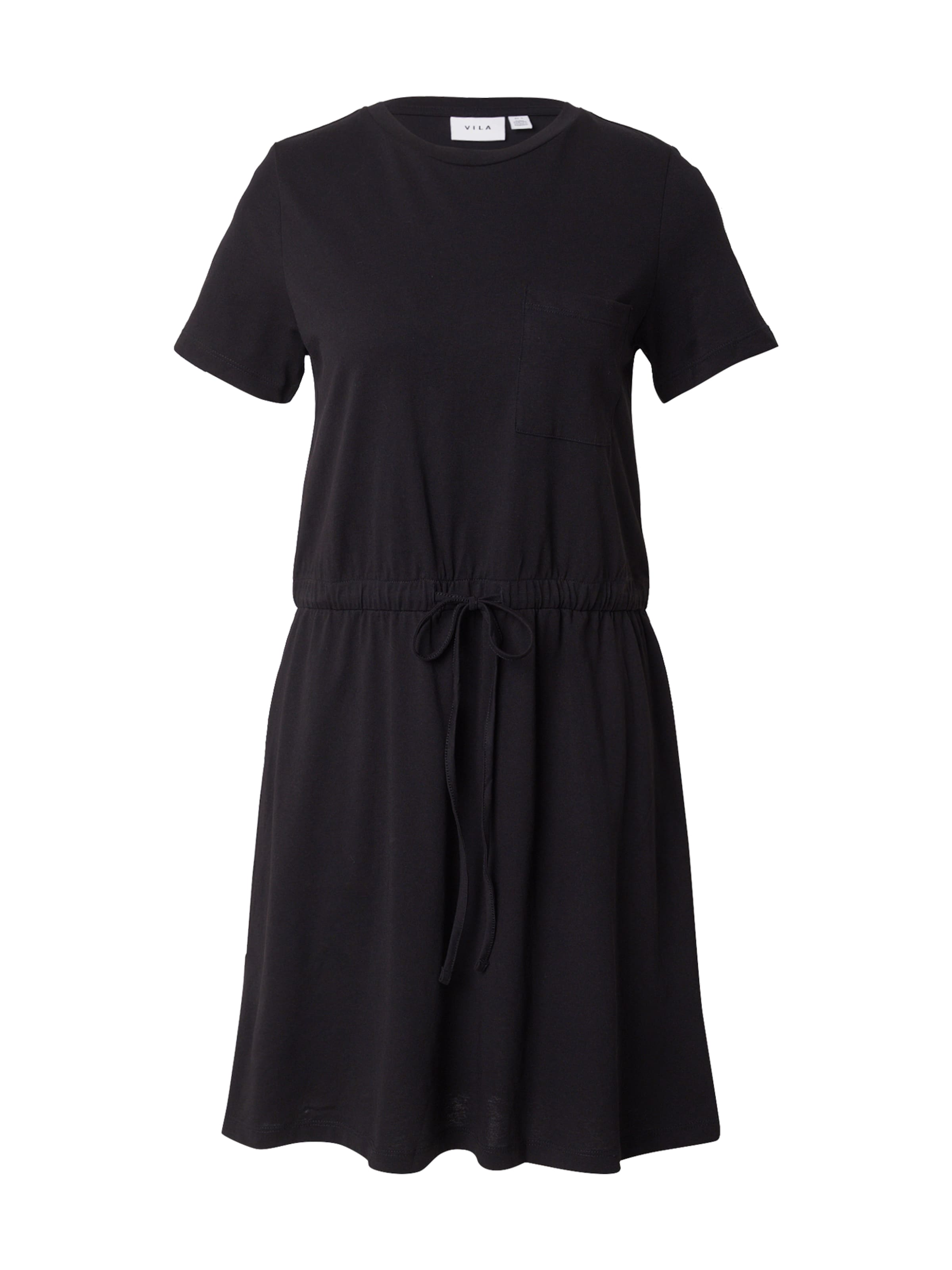 VILA Sukienka 'VIPIA' w kolorze czarny: przód