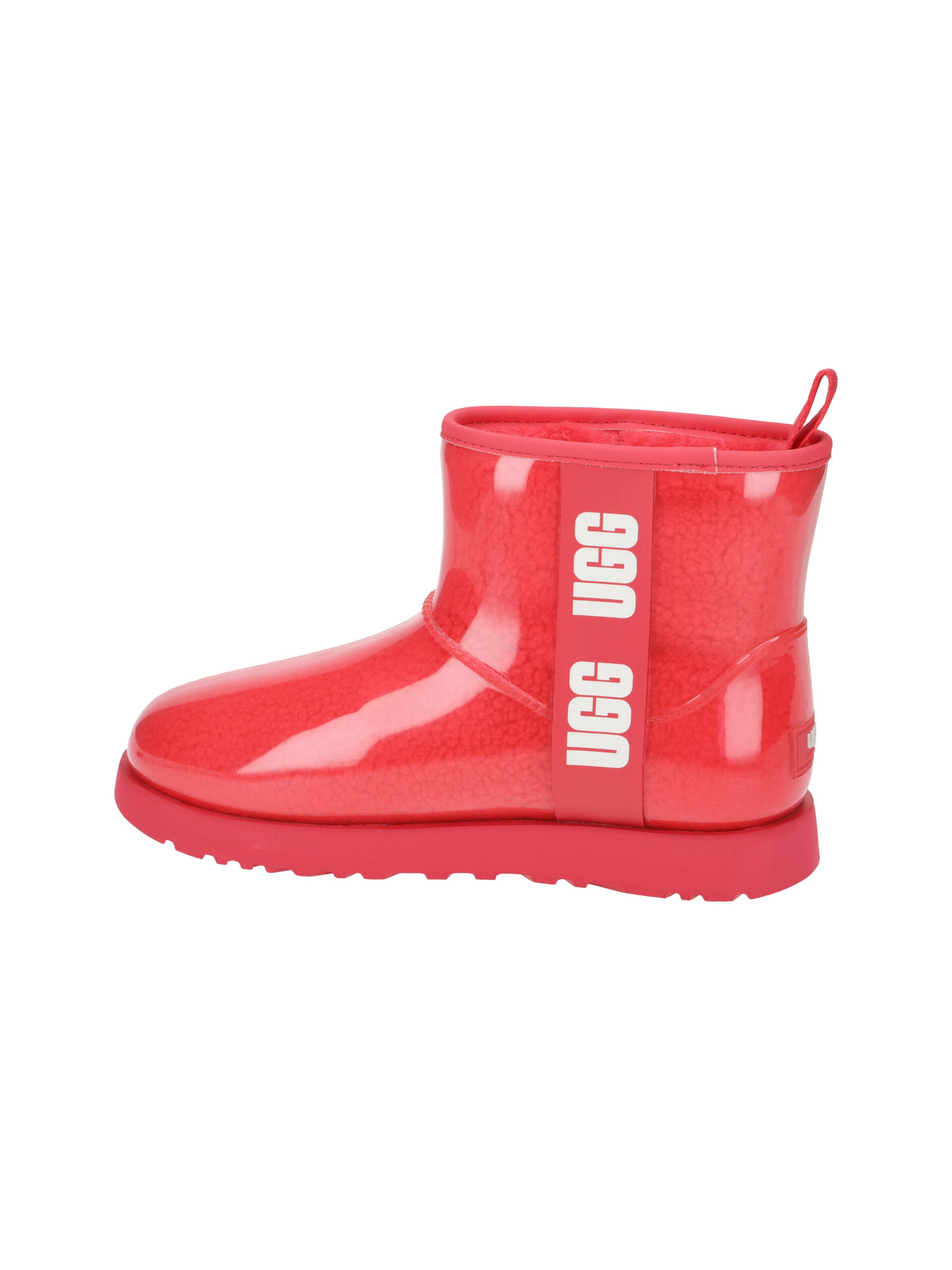 UGG Boots 'UGG Classic Clear Mini Stiefel pink hibiskus' in Pink